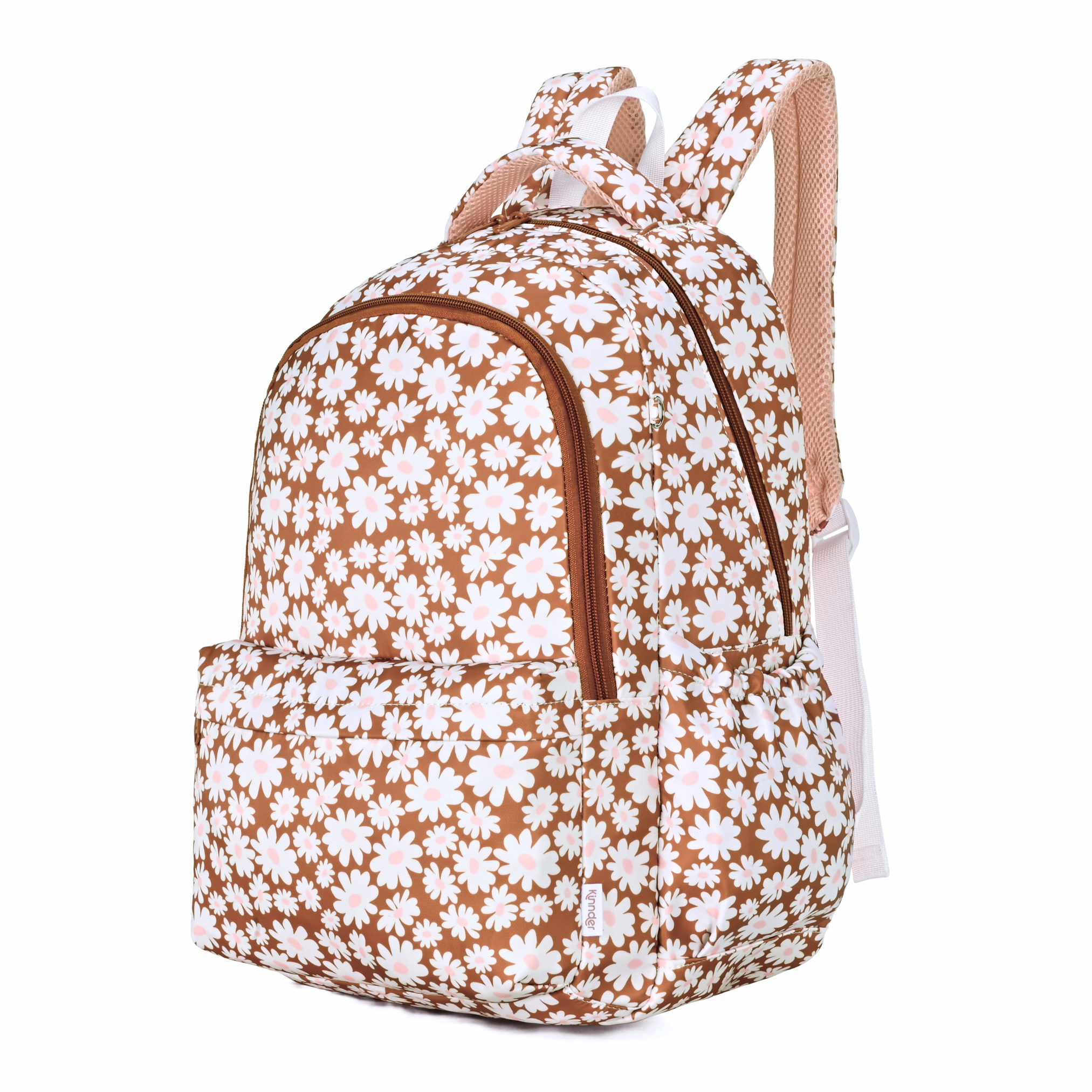 Bloom Tan Campus School Backpack – Kinnder - Main Image