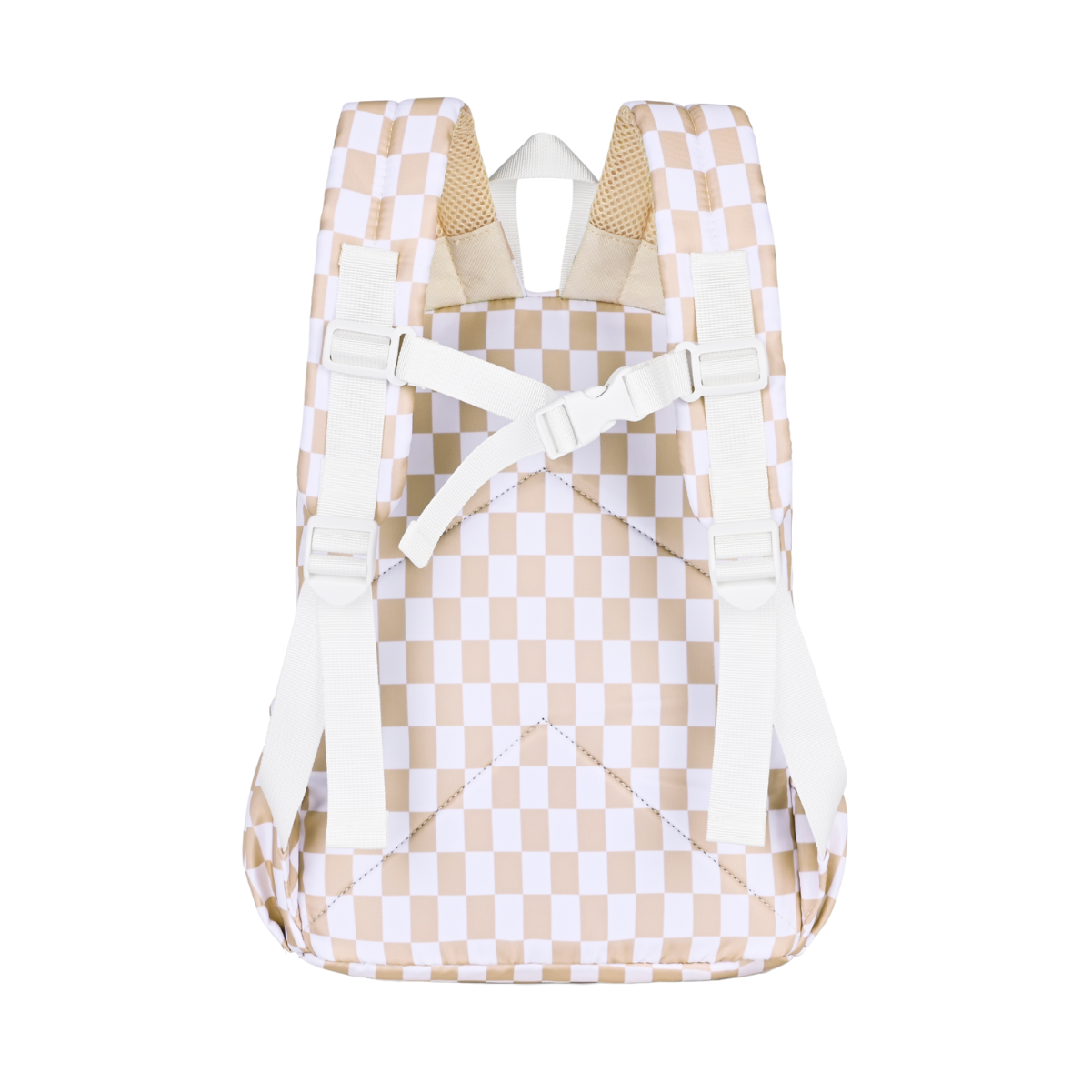 Caramel Check Mini Daycare/Toddler Backpack-Kinnder