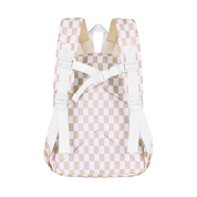 Caramel Check Mini Daycare/Toddler Backpack-Kinnder