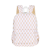 Caramel Check Mini Daycare/Toddler Backpack-Kinnder
