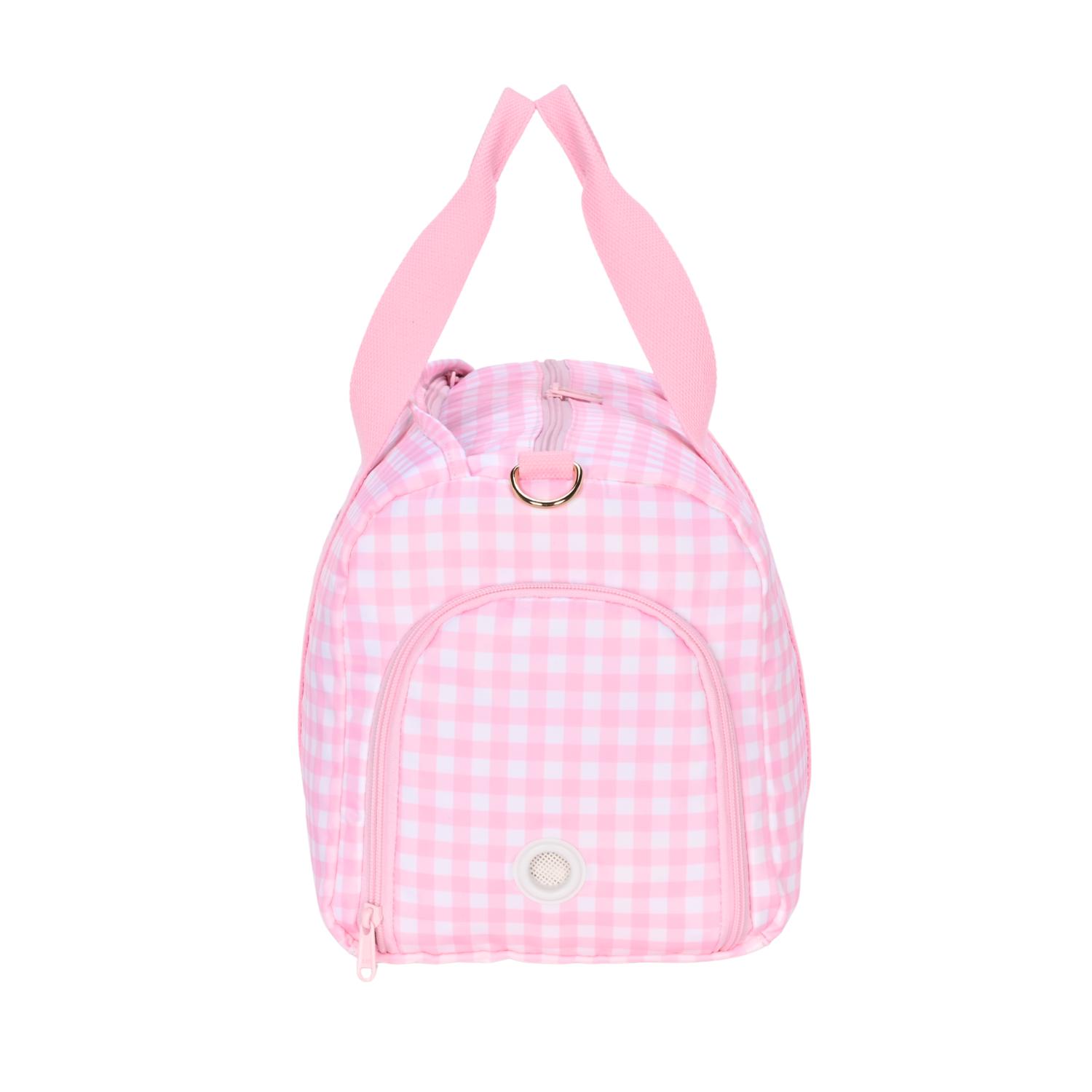Pink Gingham Weekend/Sport Duffle Bag-Kinnder