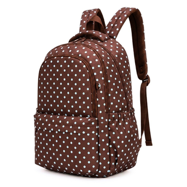 Polka Dots Campus School Backpack
