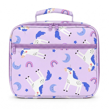 Unicorn Dreams Junior Insulated Lunch Bag + Ice Pack-Junior Lunch Bag-Kinnder