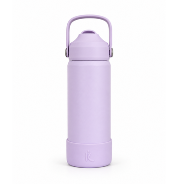 Lilac Stainless Steel Drink Bottle-Drink Bottle-Kinnder