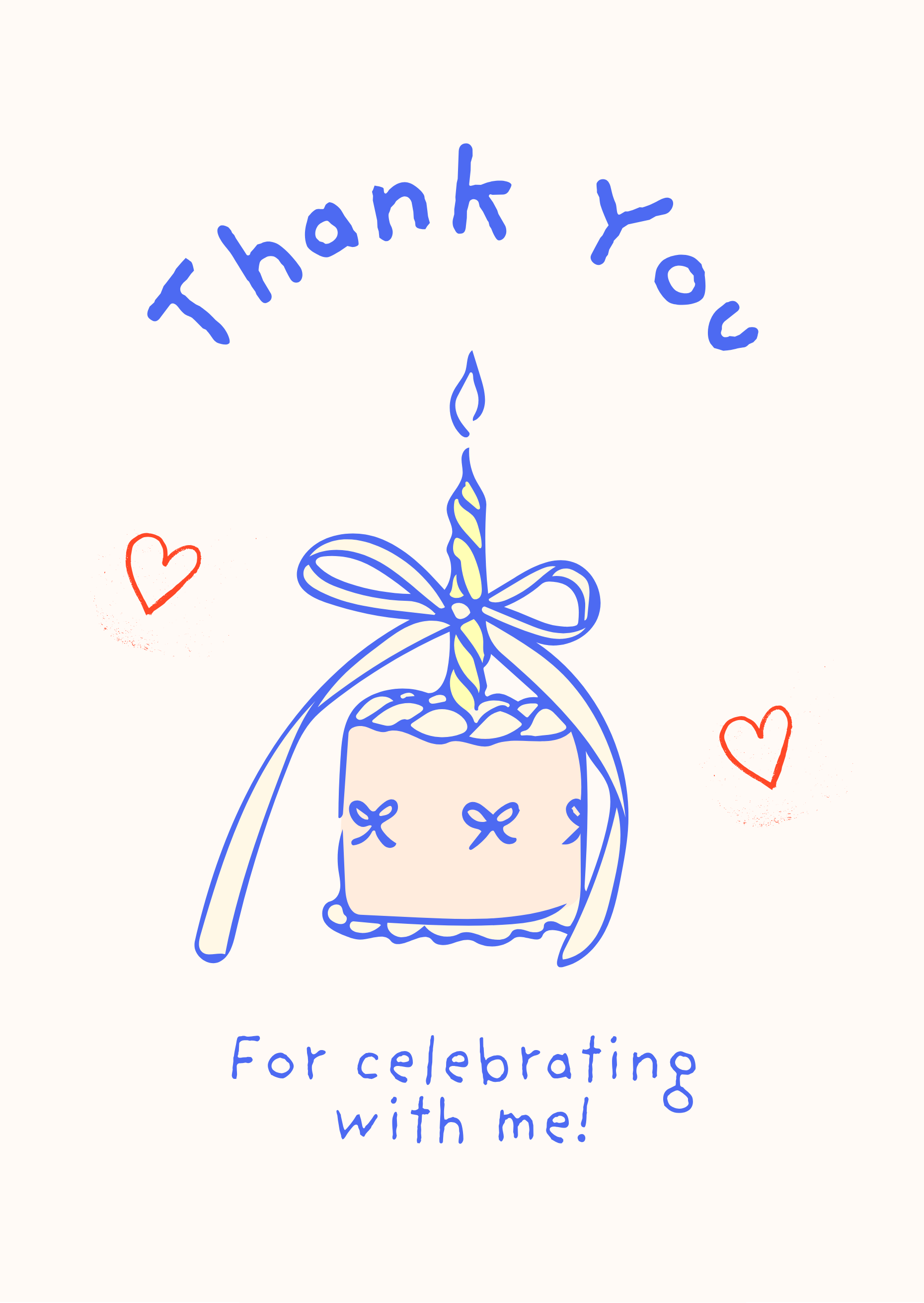 Whimsy Bow Birthday Cake Party Set - Printable-Kinnder