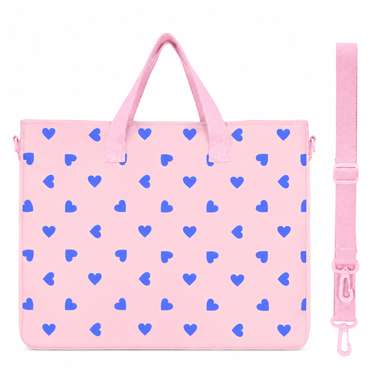 Sweet Hearts Library Bag-Library Bag-Kinnder