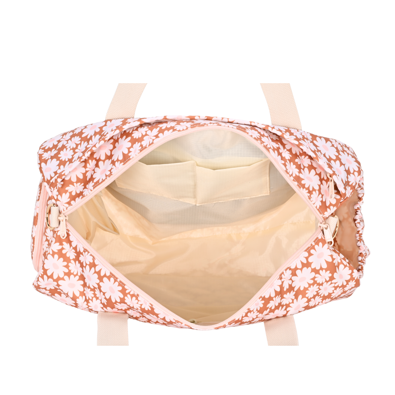 Bloom Tan Weekend/Sport Duffle Bag-Kinnder