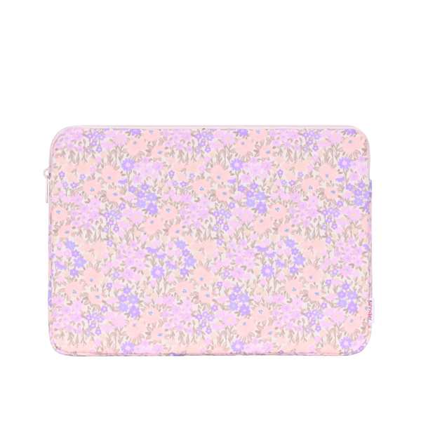 Blossom Pink Padded Laptop Sleeve-Kinnder