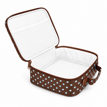 Polka Dots Junior Insulated Lunch Bag + Ice Pack