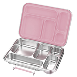 Bento 5 Strawberry Stainless Steel Lunch Box-Kinnder