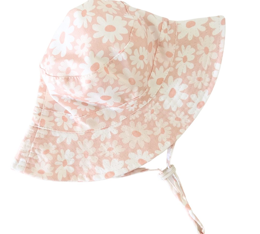 Bloom Cotton Bucket Hat-Kinnder
