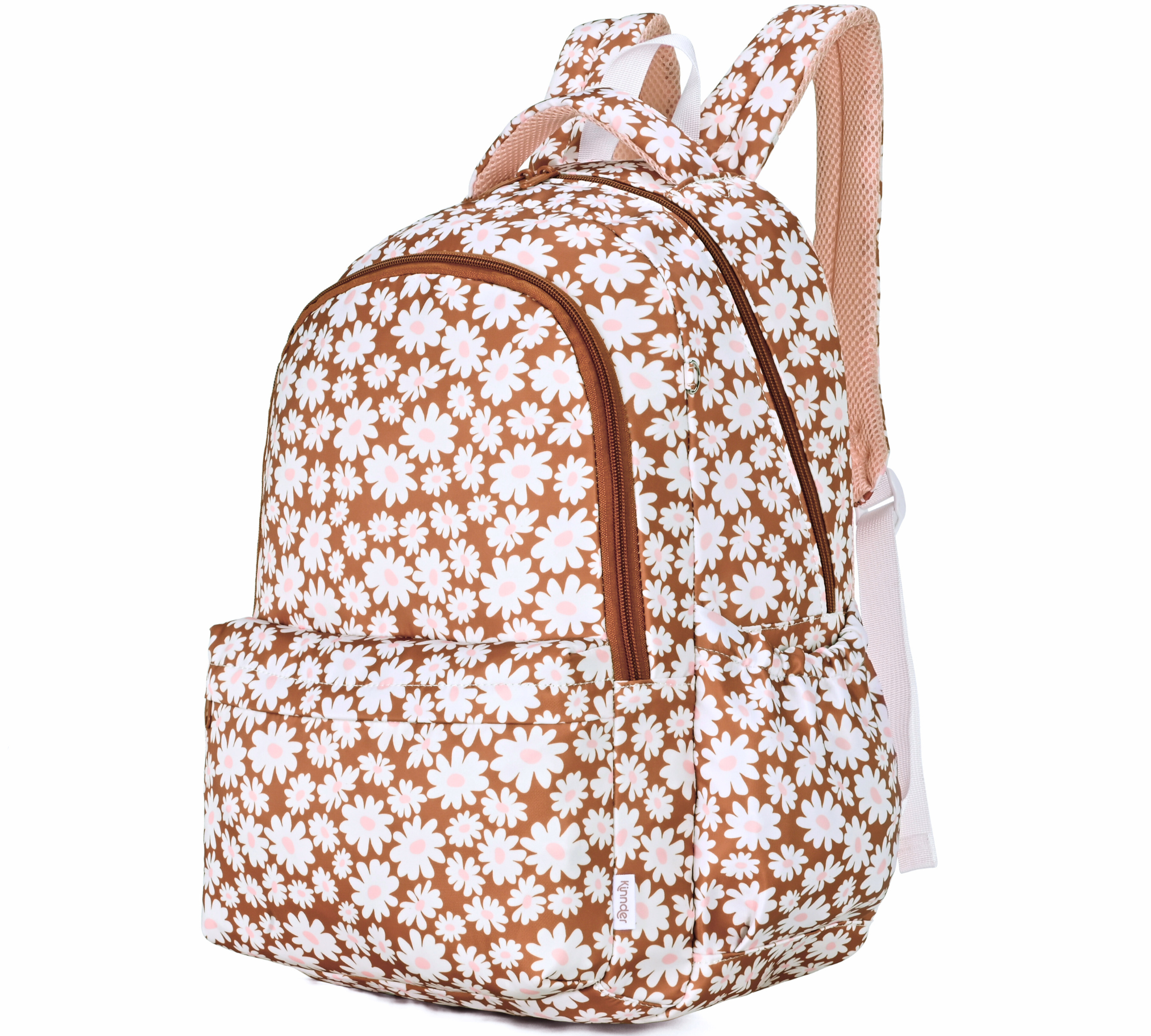 Bloom Tan Campus School Backpack-Kinnder