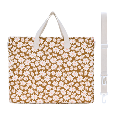 Bloom Tan Library Bag-Library Bag-Kinnder