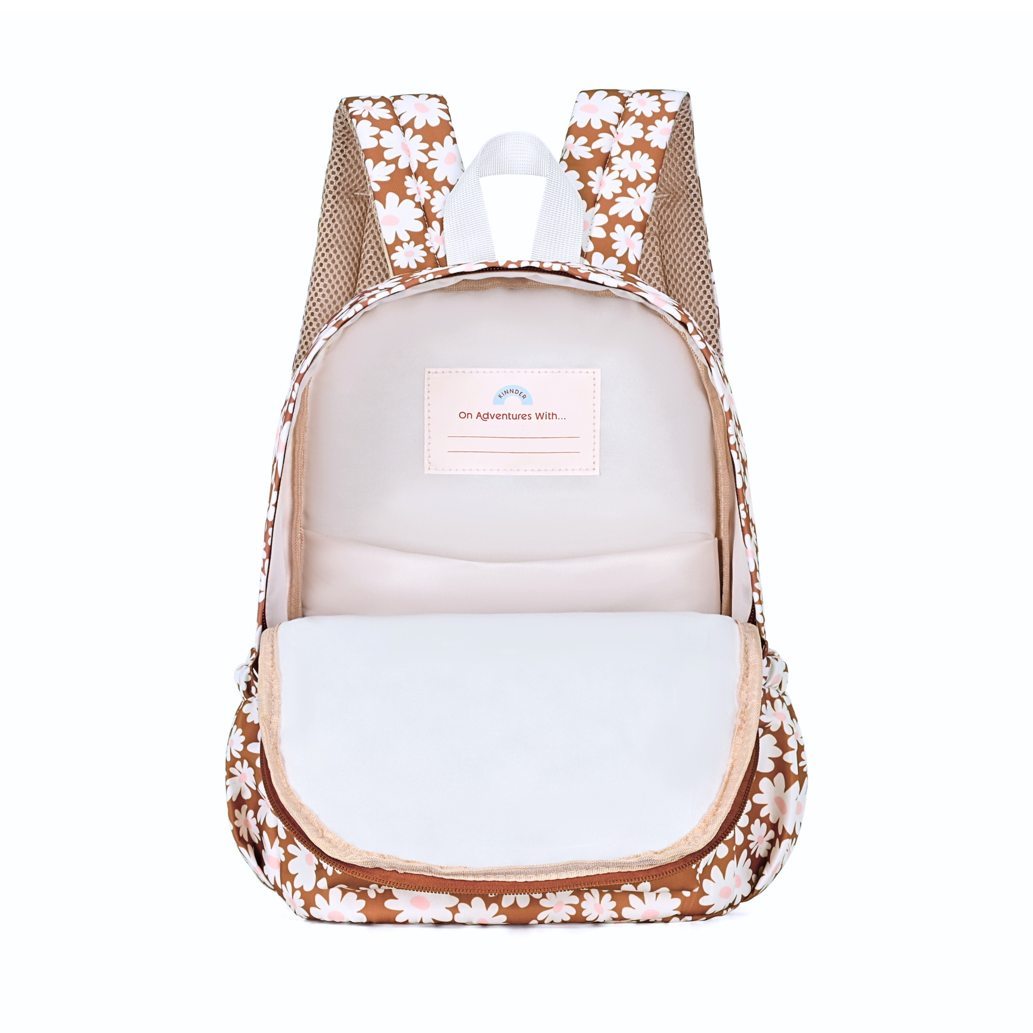 Bloom Tan Mini Daycare/Toddler Backpack-Kinnder