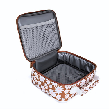 Bloom Tan Mini Insulated Lunch Bag-Kinnder