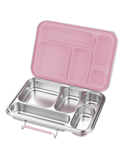 Bento 5 Strawberry Stainless Steel Lunch Box-Kinnder