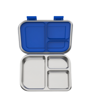 Bento 3 Blueberry Stainless Steel Bento Lunch Box-Kinnder