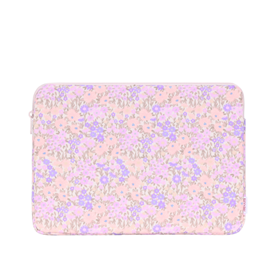 Blossom Pink Padded Laptop Sleeve-Kinnder