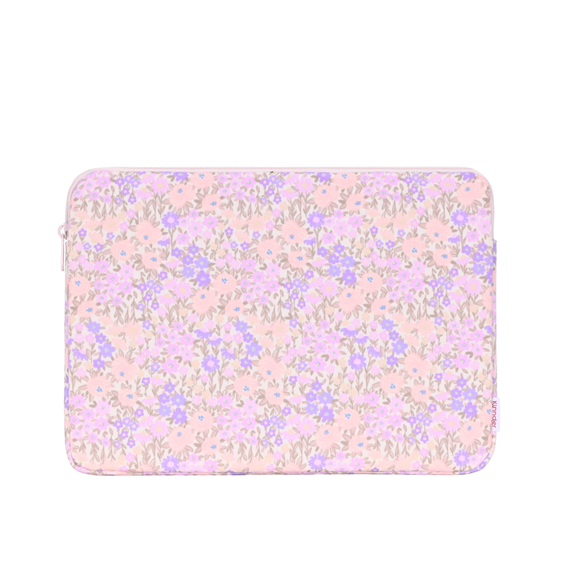 Blossom Pink Padded Laptop Sleeve-Kinnder