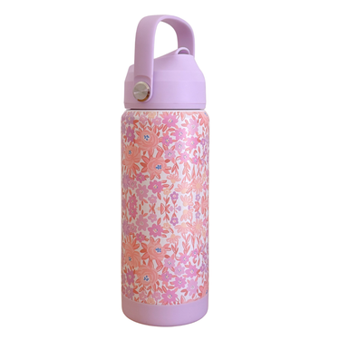 Blossom Stainless Steel Drink Bottle 530ml-Kinnder