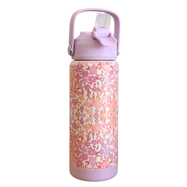 Blossom Stainless Steel Drink Bottle 530ml-Kinnder