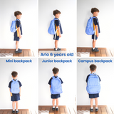 Blue Pixel Junior Kindy/School Backpack-Kinnder