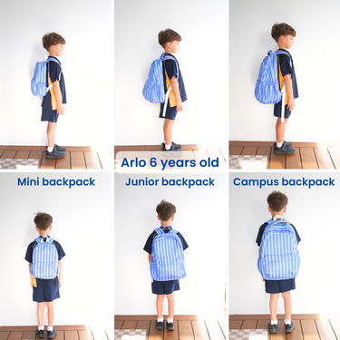 Blue Pixel Junior Kindy/School Backpack-Kinnder