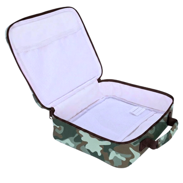 Camo Junior Insulated Lunch Bag + Ice Pack-Junior Lunch Bag-Kinnder