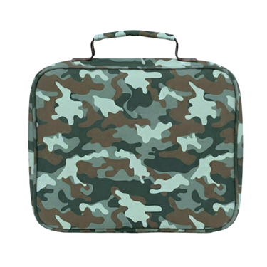 Camo Junior Insulated Lunch Bag + Ice Pack-Junior Lunch Bag-Kinnder