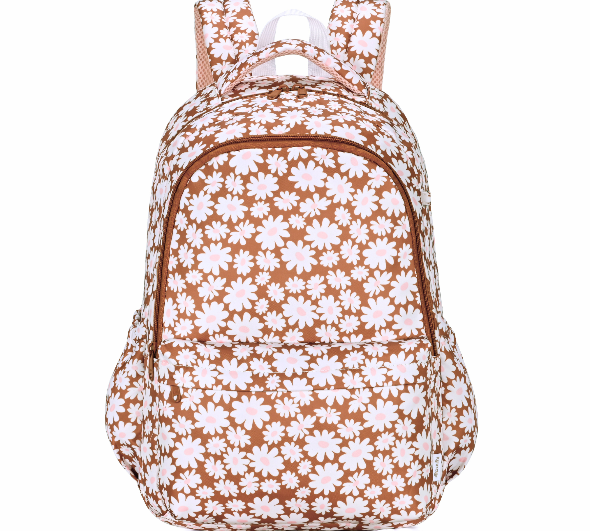 Bloom Tan Campus School Backpack-Kinnder
