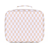 Caramel Check Junior Insulated Lunch Bag + Ice Pack-Kinnder