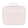 Caramel Check Junior Insulated Lunch Bag + Ice Pack-Kinnder