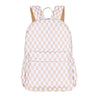 Caramel Check Junior Kindy/School Backpack-Junior Backpack-Kinnder