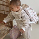 Caramel Check Mini Daycare/Toddler Backpack-Kinnder
