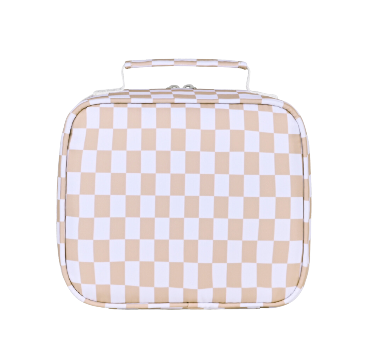 Caramel Check Mini Insulated Lunch Bag-Kinnder