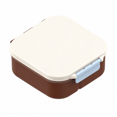The Foodie Lunch Box Periwinkle, Chocolate & Milk-Bento Box-Kinnder