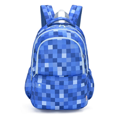 Blue Pixel Campus School Backpack 2.0-Kinnder