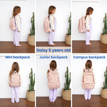 Blue Pixel Campus School Backpack 2.0-Kinnder