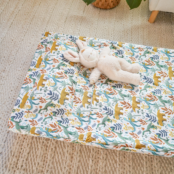 Dinoroar Daycare Sheet & Pillow Set-Kinnder