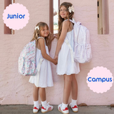 Blue Pixel Campus School Backpack 2.0-Kinnder