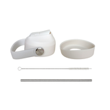 Drink Bottle Lid, Bumper & Stainless Steel Straw Set-Kinnder