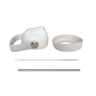 Drink Bottle Lid, Bumper & Stainless Steel Straw Set-Kinnder
