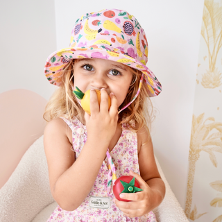 Fruit Salad Cotton Bucket Hat-Kinnder