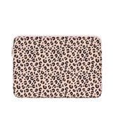 Leopard Padded Laptop Sleeve-Kinnder
