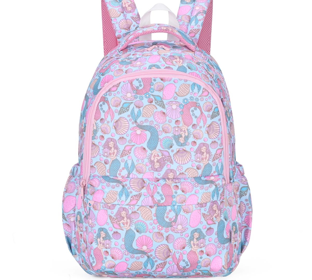 Mermaid Aqua Campus School Backpack-Kinnder