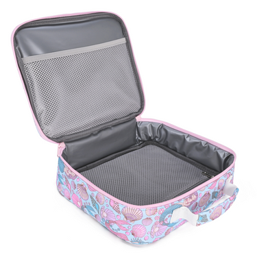 Mermaid Aqua Junior Insulated Lunch Bag + Ice Pack-Kinnder