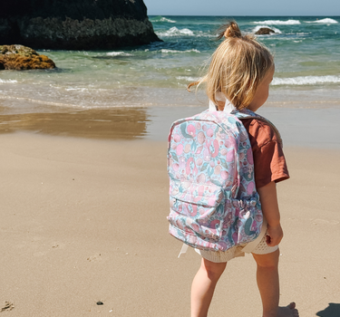 Mermaid Aqua Mini Daycare/Toddler Backpack-Mini Backpack-Kinnder