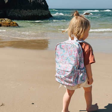 Mermaid Aqua Mini Daycare/Toddler Backpack-Mini Backpack-Kinnder