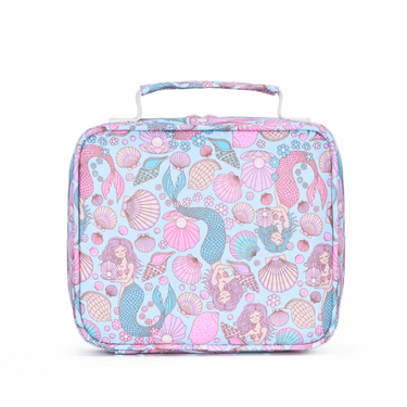 Mermaid Aqua Mini Insulated Lunch Bag-Kinnder