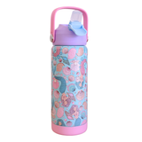 Mermaid Aqua Stainless Steel Drink Bottle 530ml-Kinnder